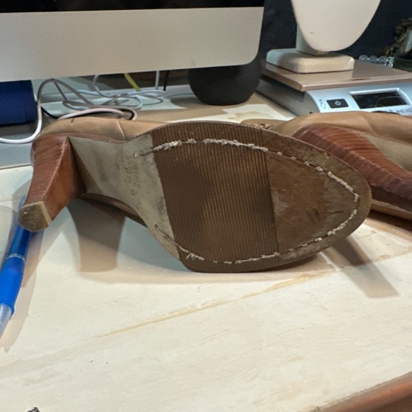 size 61/2 tan soft leather from brazil boots - Picture 8 of 16